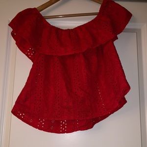 Off the shoulder top